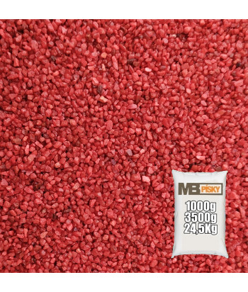 Akvarijní písek 1-2 mm (Červený tmavý)