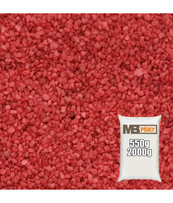 Dekorační písek 1-2mm (Červená)