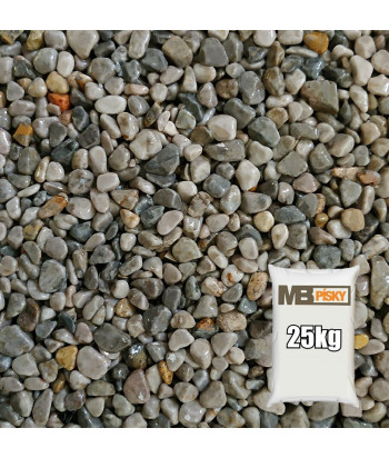 Kamenný koberec 25kg (Grigio Occhialino) 4-7mm