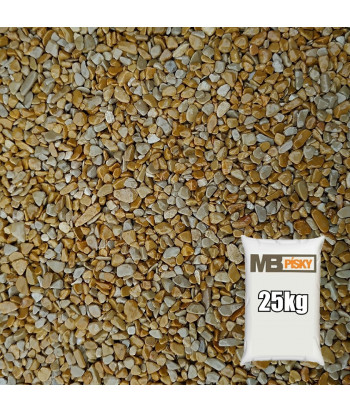 Kamenný koberec 25kg (Giallo Mori) 4-7mm