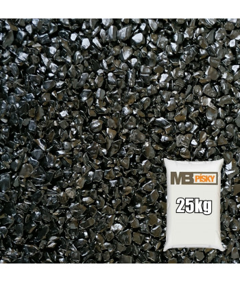 Kamenný koberec 25kg (Nero Ebano) 4-7mm