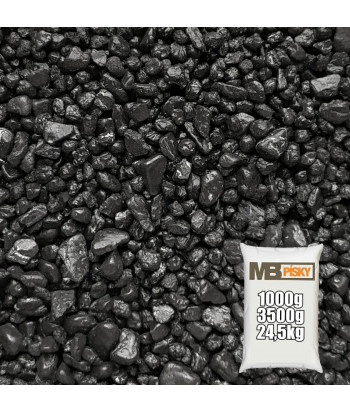 Akvarijní písek 3-6 mm (Černá)