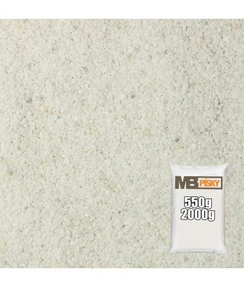 Dekorační písek 1-1,5mm (Bílá)