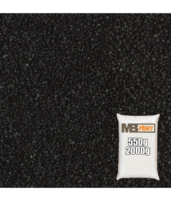 Dekorační písek 1-1,5mm (Černá)
