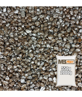 Dekorační písek 2-5mm (Perleť Bronzová)
