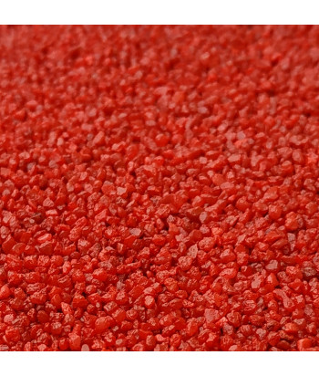 Křemičitý písek 1-1,6mm (Svítivě červený)